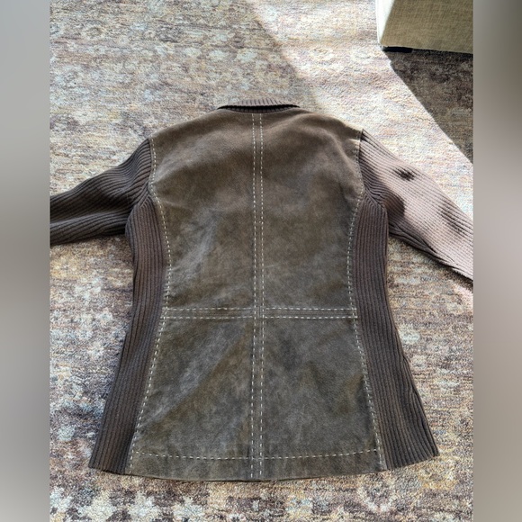 Vintage New Frontier Brown Suede Jacket - Picture 5 of 8